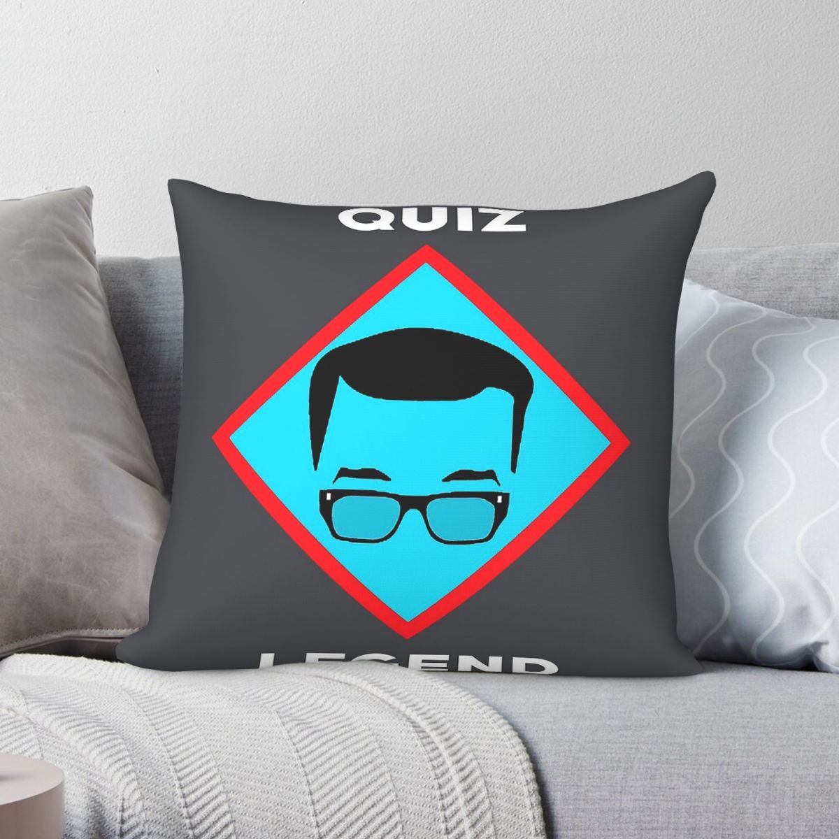 Home Decor Quiz - Richard Osman Quiz Legend Sarung Bantal