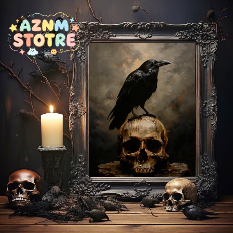 Home Decor Catalog - Lukisan Kanvas Poster Hewan Burung Hantu