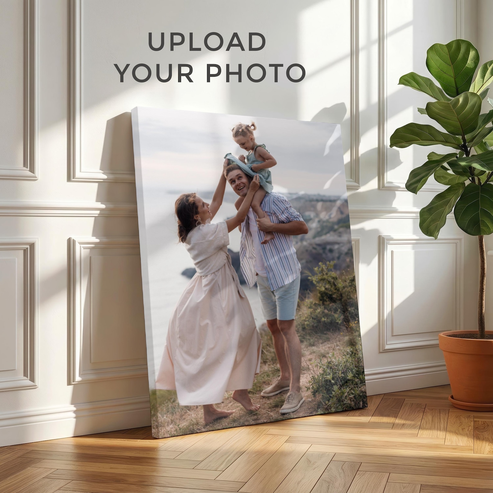 Home Decor Unique - Kanvas Foto Pribadi, Seni Dinding Keluarga