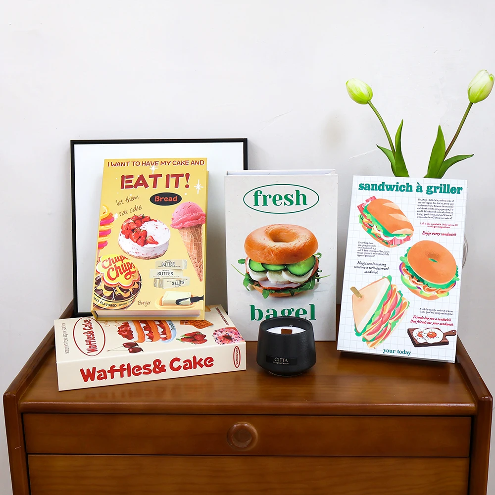 Home Decor Catalog - Kotak penyimpanan buku Dekorasi Rumah warna-warni