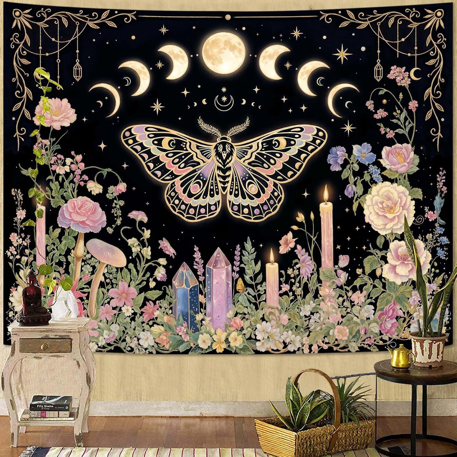 Permadani Kupu-kupu Hiasan Din - Aesthetic Tapestry ulasan dan harga