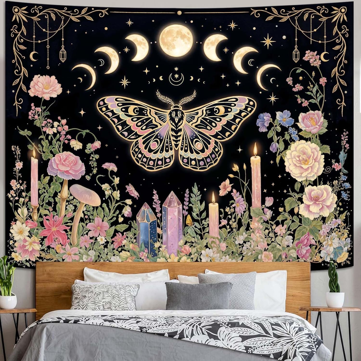 Permadani Kupu-kupu Hiasan Din - Aesthetic Tapestry ulasan dan harga