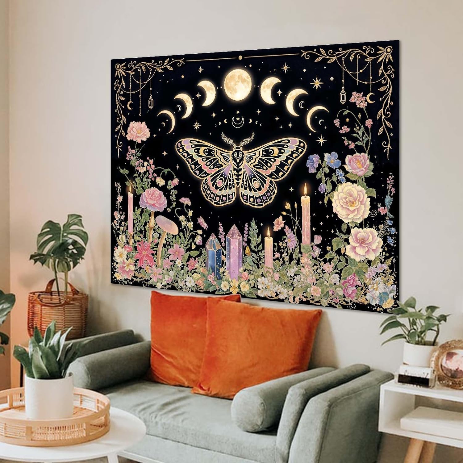 Permadani Kupu-kupu Hiasan Din - Aesthetic Tapestry ulasan dan harga