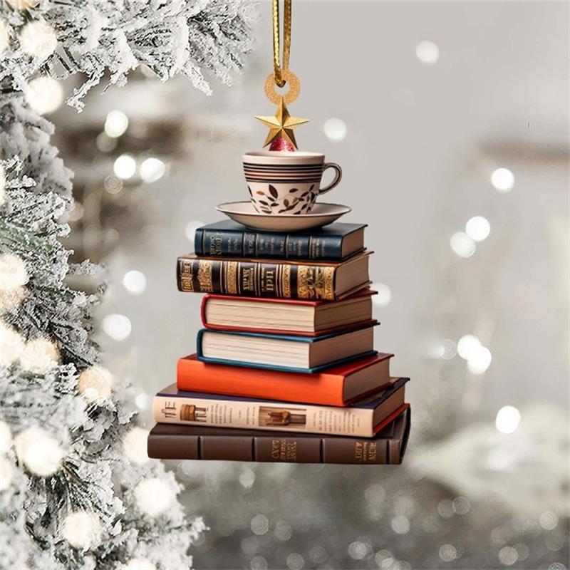 Ornamen pohon Natal 2D liontin - Home Decor Catalog ulasan dan harga