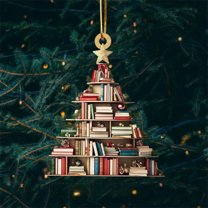 Ornamen pohon Natal 2D liontin - Home Decor Catalog ulasan dan harga