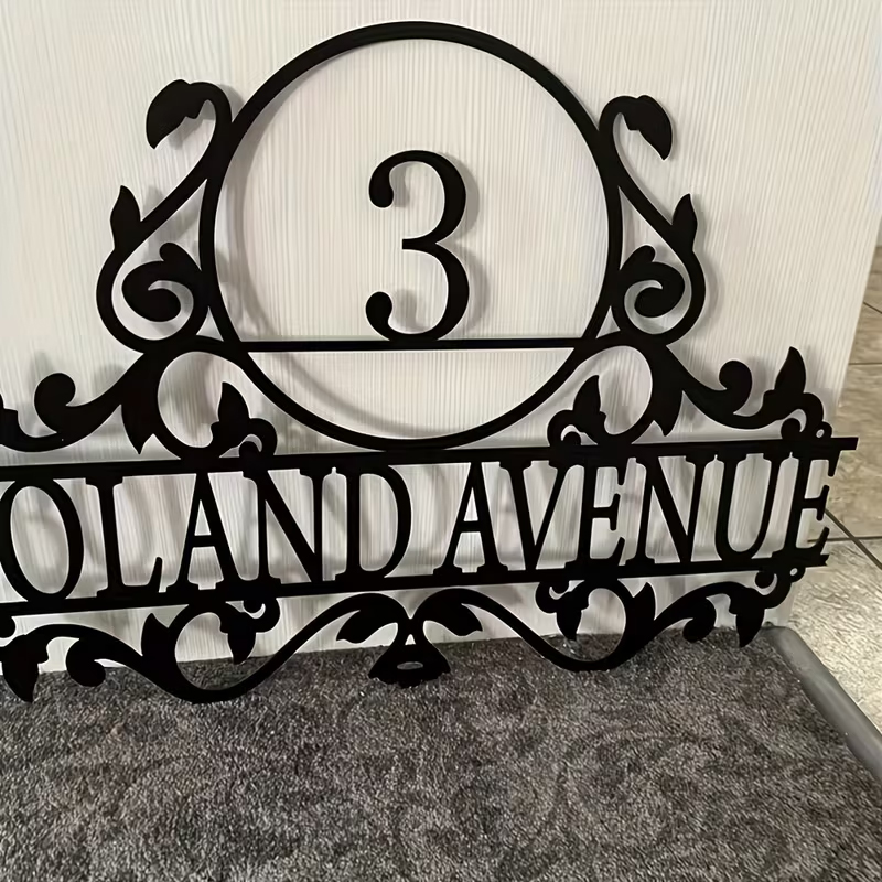 Papan Nomor Rumah & Nama Jalan - Home Decor Unique ulasan dan harga