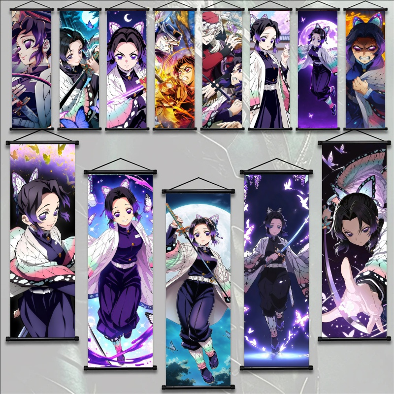 Shinobu Kocho Demon Slayer Art - Home Decor Company ulasan dan harga