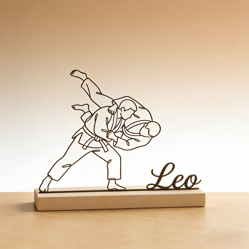 Patung Seni Bela Diri Judo Uki - Home Decor Unique ulasan dan harga