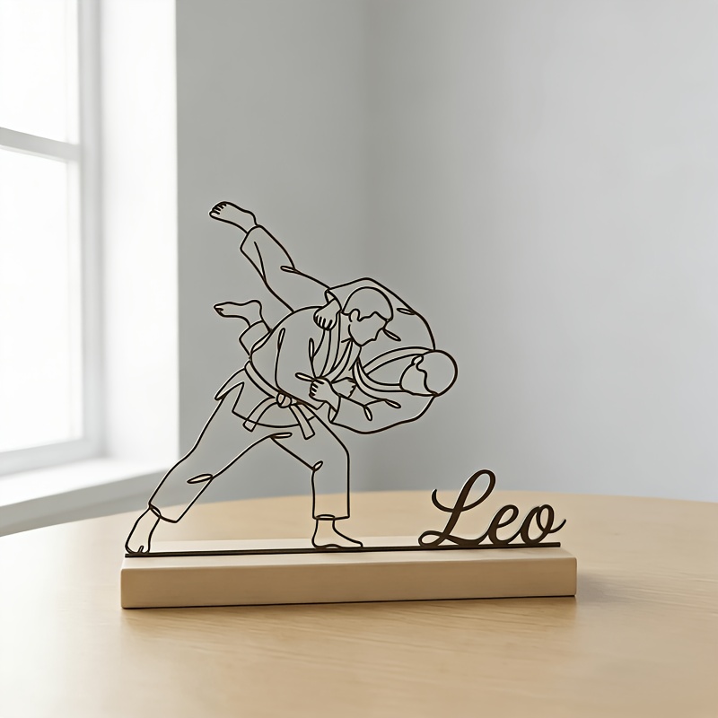 Patung Seni Bela Diri Judo Uki - Home Decor Unique ulasan dan harga