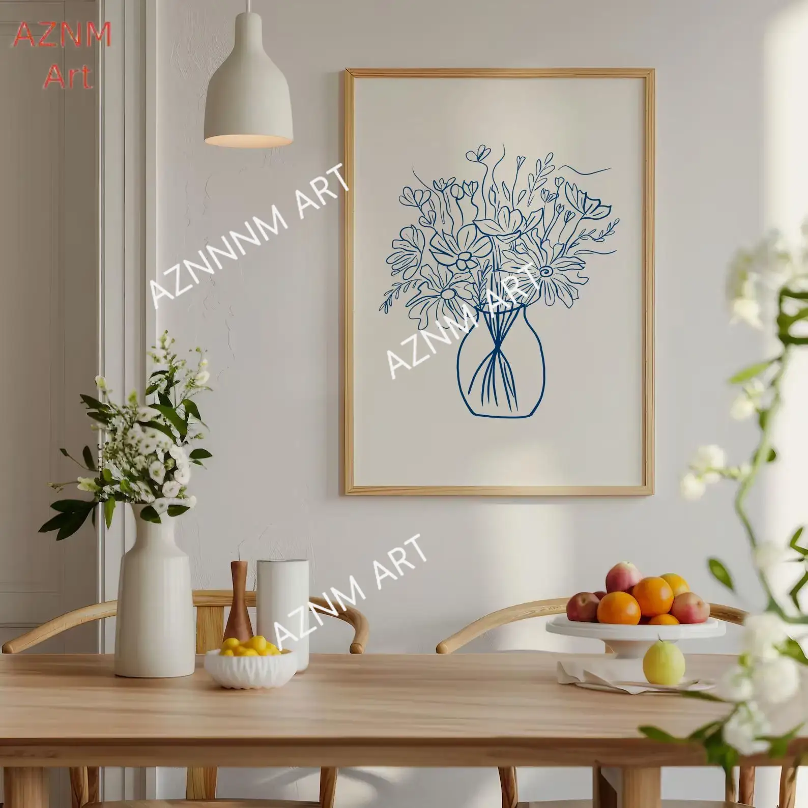 Poster Estetika Cetak Minimali - Home Decor Minimal ulasan dan harga