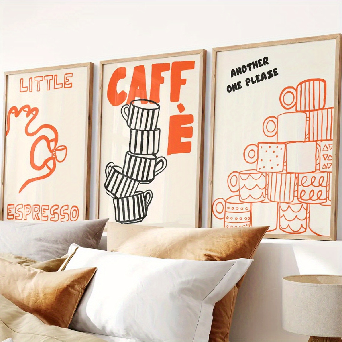 1/3 Buah Poster Kanvas Kopi It - Home Decor Minimal ulasan dan harga