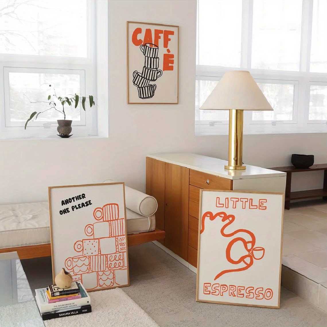 1/3 Buah Poster Kanvas Kopi It - Home Decor Minimal ulasan dan harga