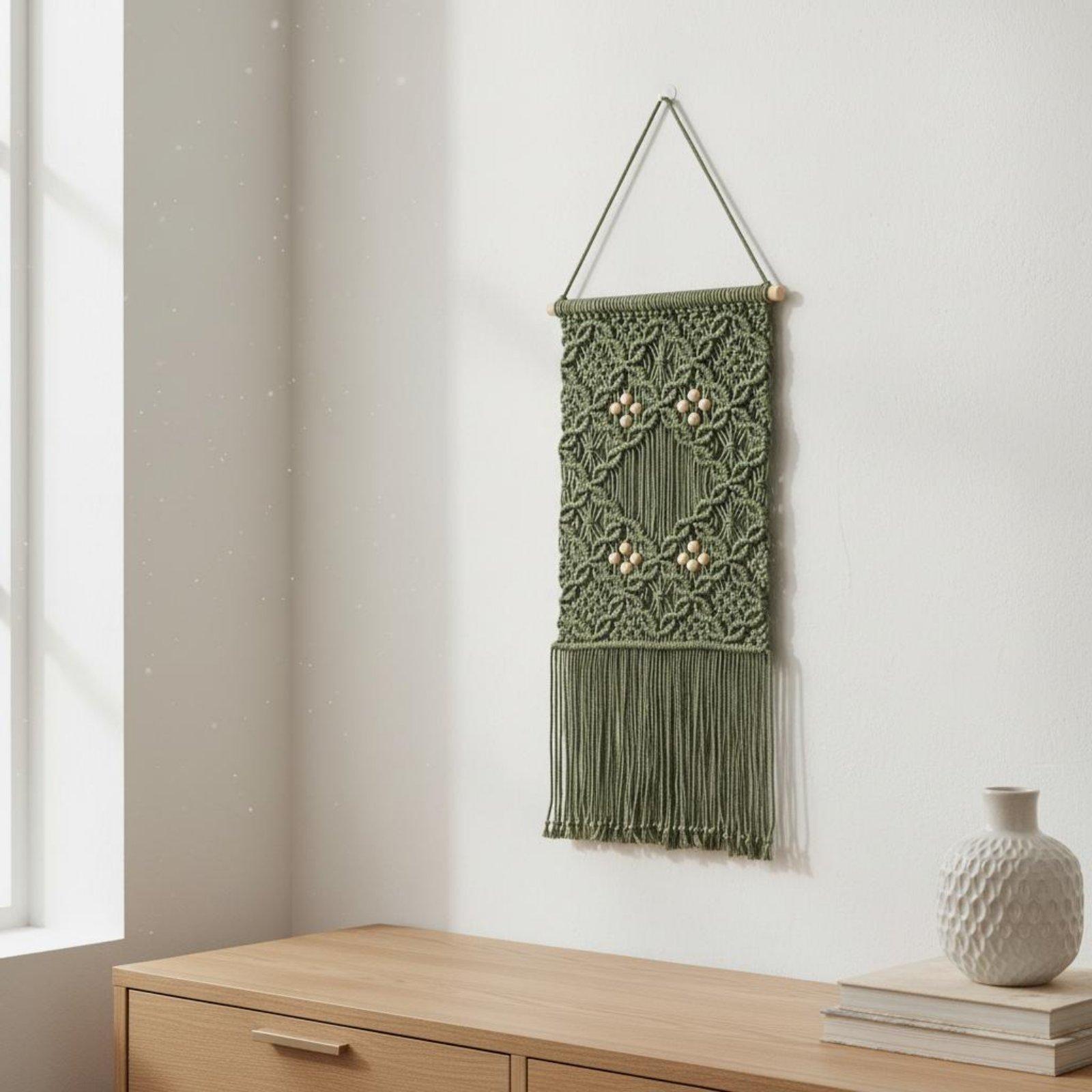 Hiasan Dinding Rajutan Tangan  - Aesthetic Tapestry ulasan dan harga