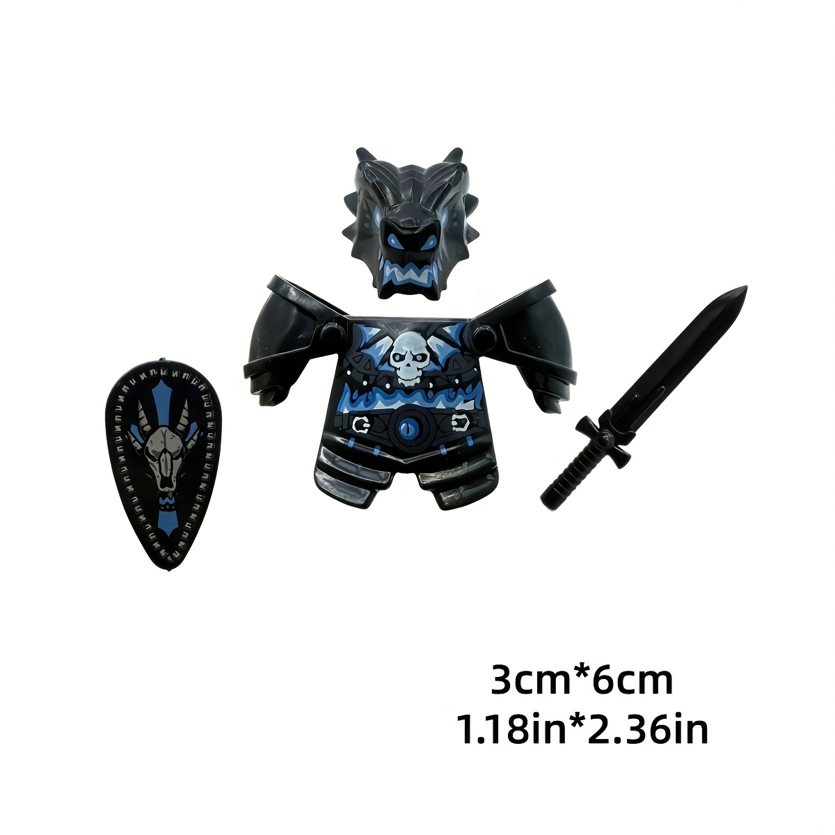 Set Lengkap Ksatria Naga Undea - Home Decor Medieval ulasan dan harga