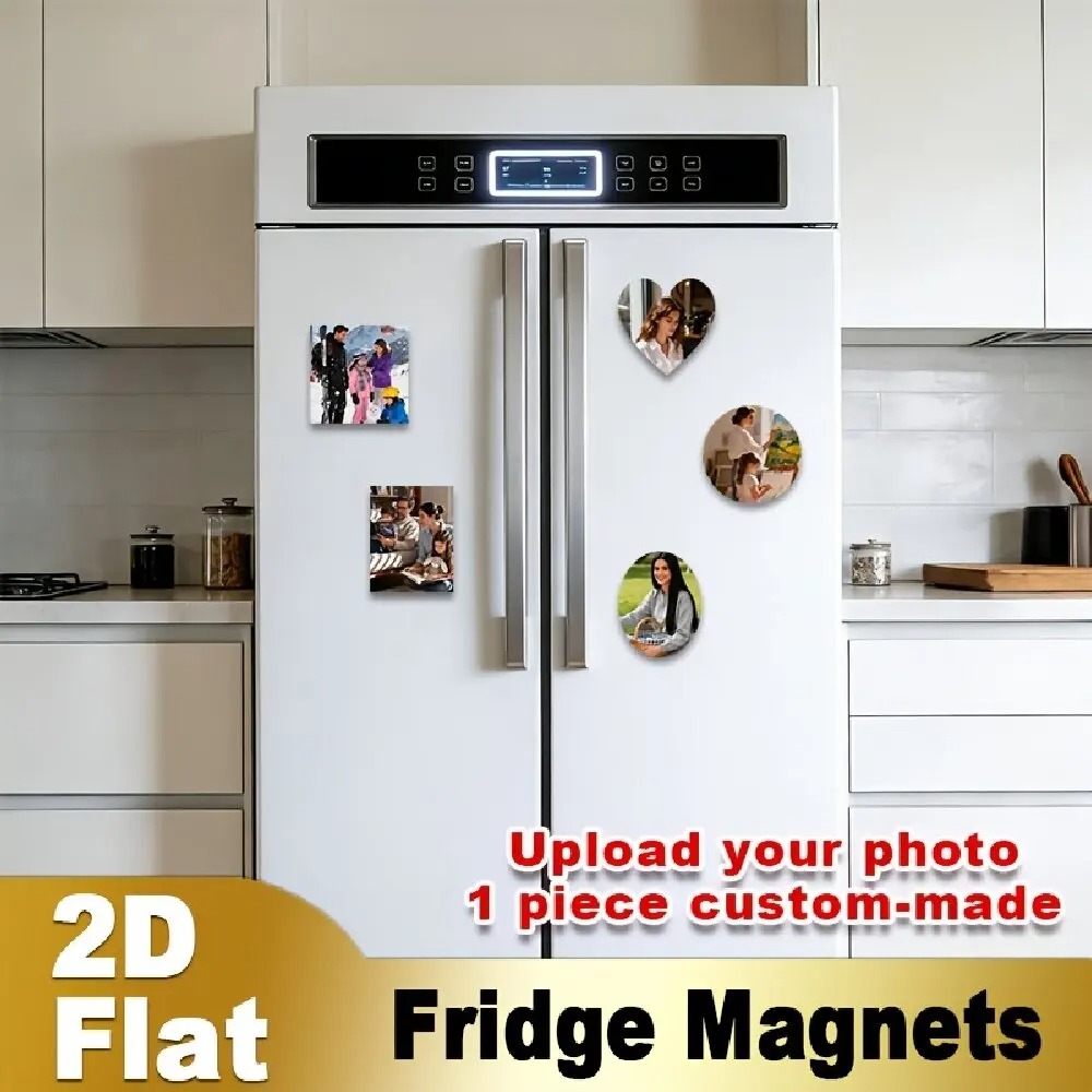 Magnet Kulkas Foto Kustom 2D D - Home Decor Unique ulasan dan harga