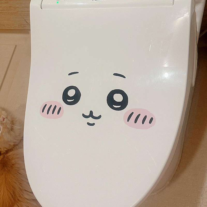 Stiker emoticon jiyi untuk dek - Home Decor Company ulasan dan harga
