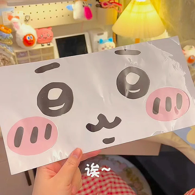 Stiker emoticon jiyi untuk dek - Home Decor Company ulasan dan harga