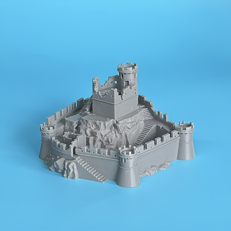 Hiasan Patung Reruntuhan Kota  - Home Decor Medieval ulasan dan harga