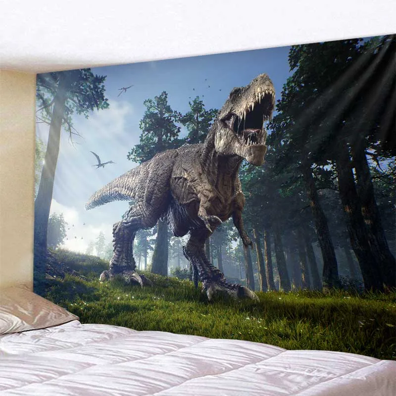 Taplak Dinding Bergambar Dinos - Home Decor Hippie ulasan dan harga