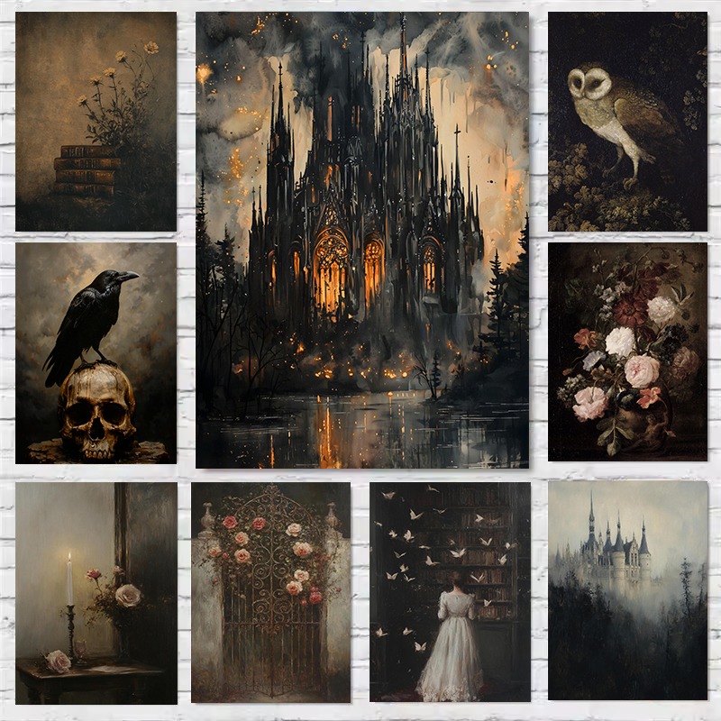 Lukisan Kanvas Poster Hewan Bu - Home Decor Catalog ulasan dan harga