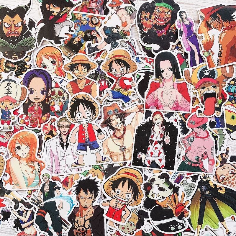 120 Buah Stiker One Piece Lucu - Home Decor Tv ulasan dan harga