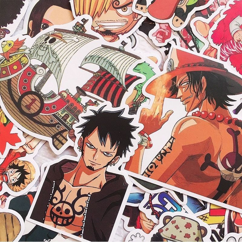 120 Buah Stiker One Piece Lucu - Home Decor Tv ulasan dan harga