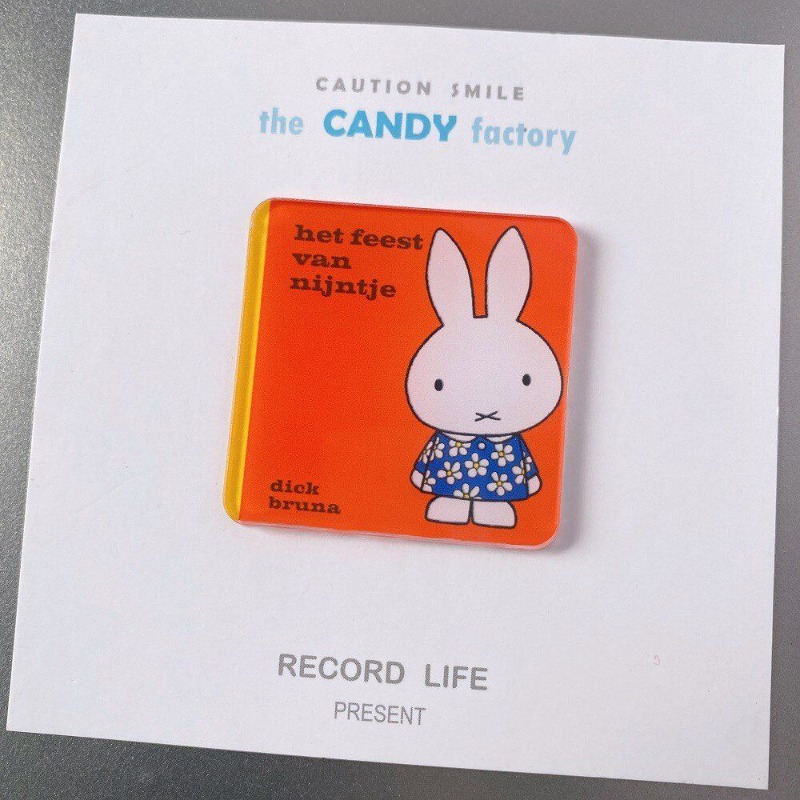 Stiker kulkas Miffy, desain ka - Home Decor Company ulasan dan harga