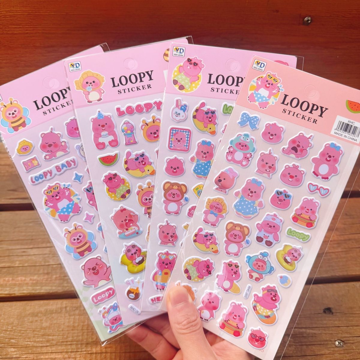 Stiker Busa 3D Lucu Loopy Anim - Home Decor Tv ulasan dan harga