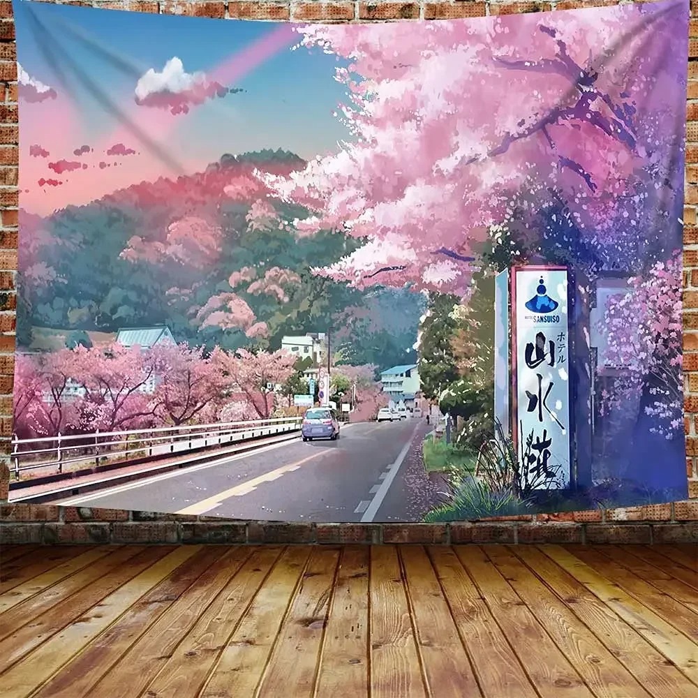 Permadani Pegunungan Jepang da - Aesthetic Tapestry ulasan dan harga