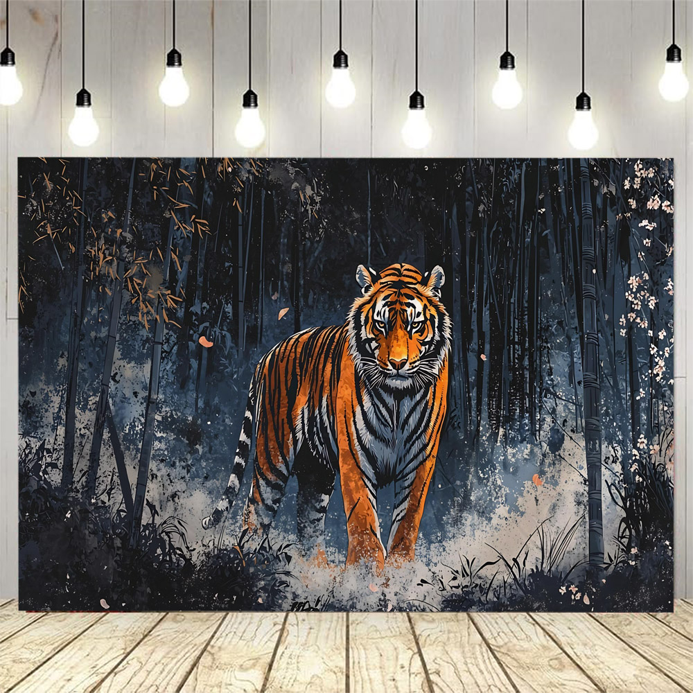 Permadani harimau hutan, hiasa - Home Decor Hippie ulasan dan harga