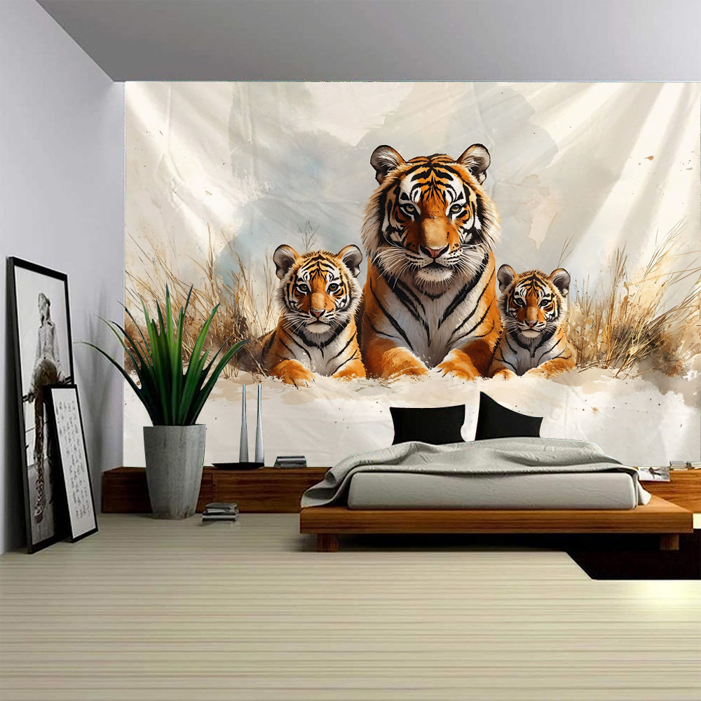 Permadani harimau hutan, hiasa - Home Decor Hippie ulasan dan harga