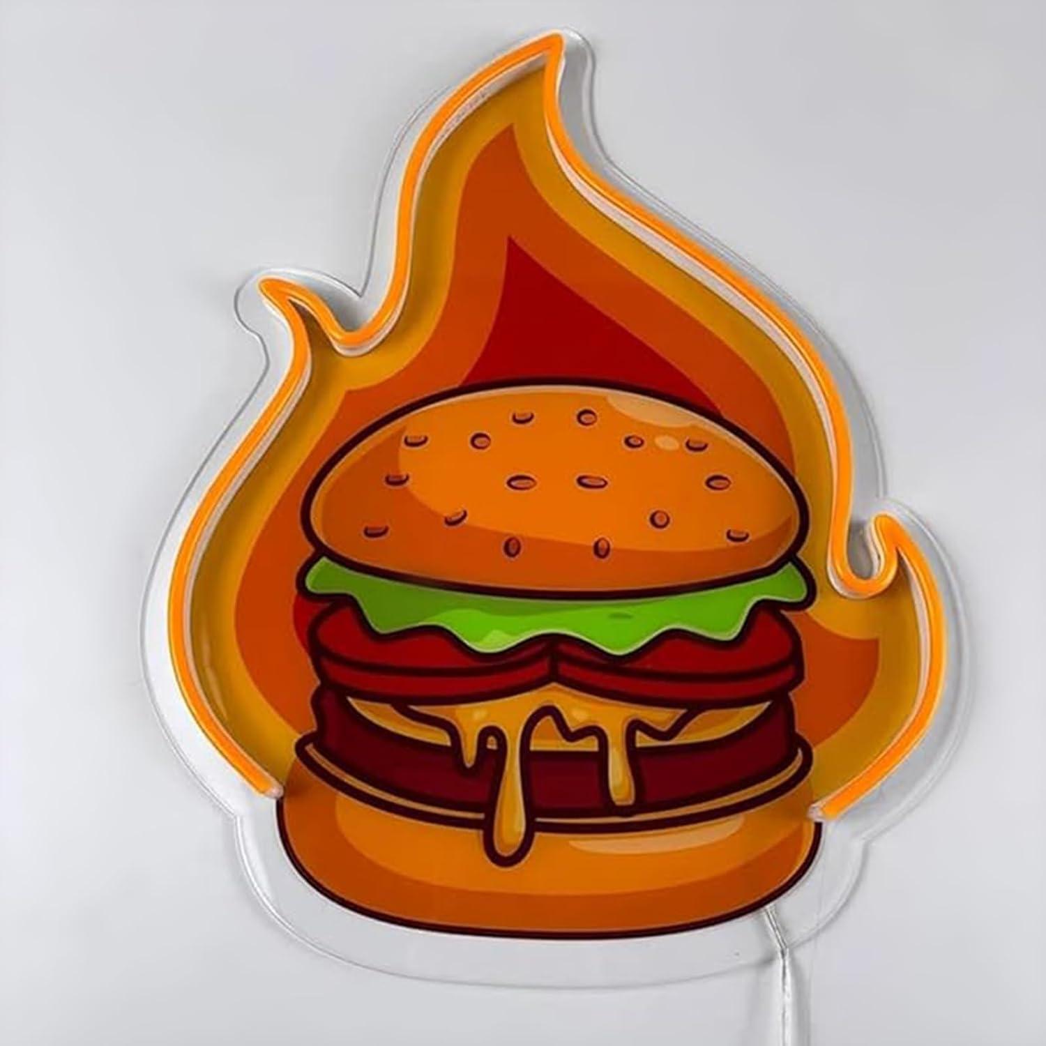 Lampu Dinding LED Neon Sign Bu - Home Decor Kitchen ulasan dan harga