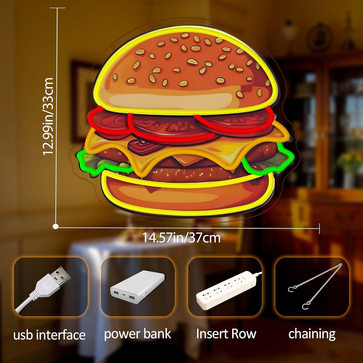 Lampu Dinding LED Neon Sign Bu - Home Decor Kitchen ulasan dan harga