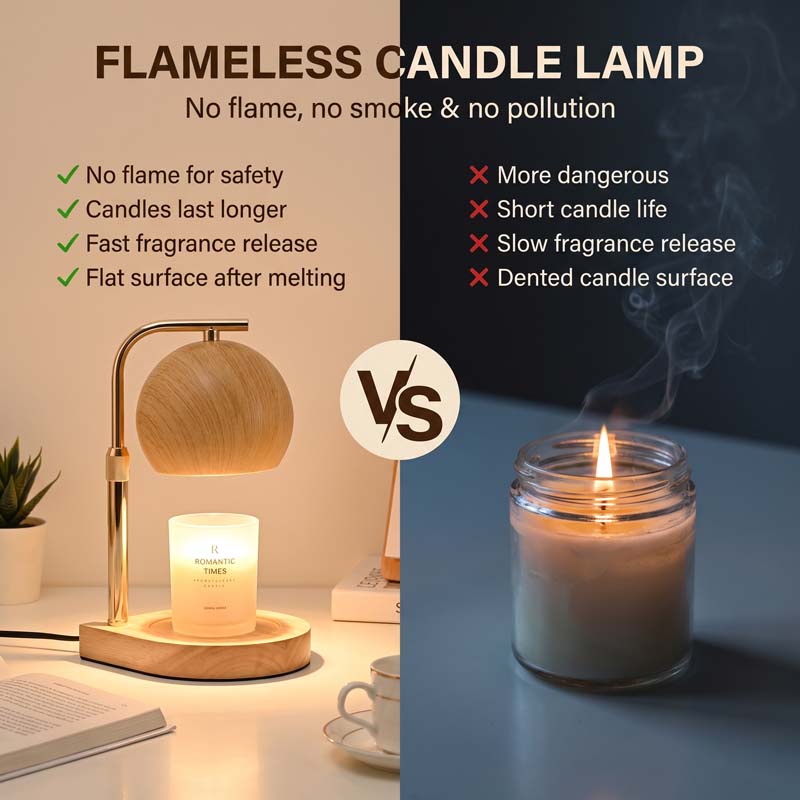 Lampu Pemanas Lilin Minimalis  - Home Decor Minimal ulasan dan harga