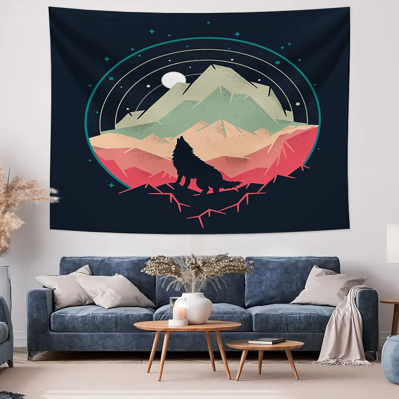 Tapestry Gunung Serigala, Hewa - Home Decor Hippie ulasan dan harga
