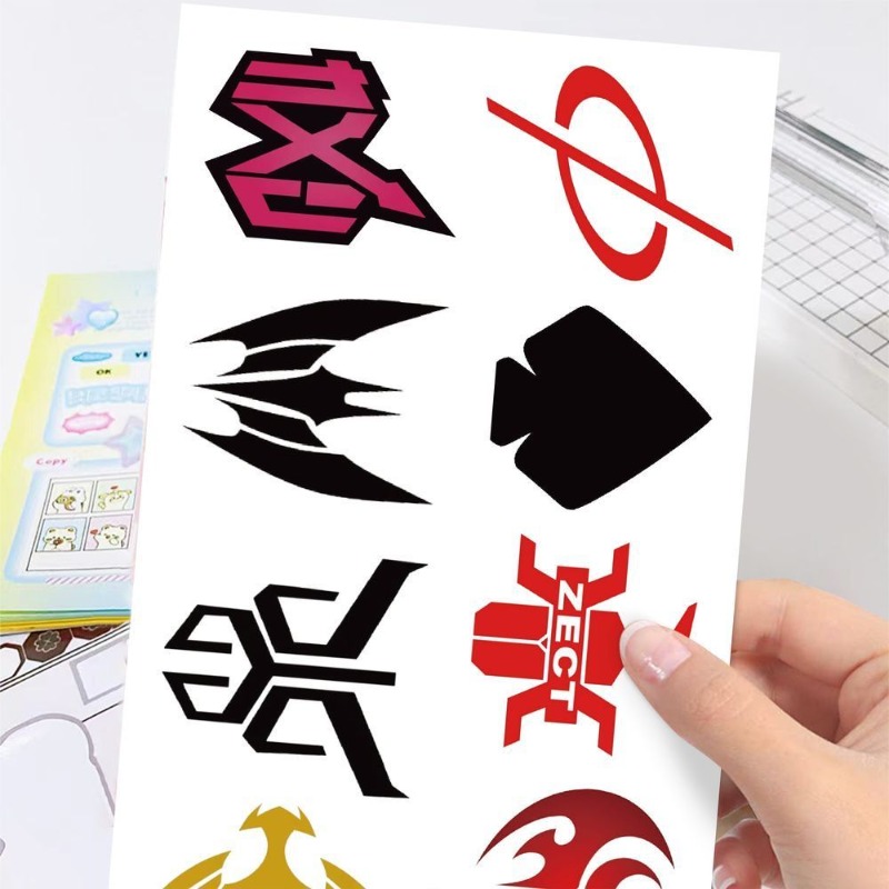 60 Lembar Stiker Logo Kamen Ri - Home Decor Tv ulasan dan harga